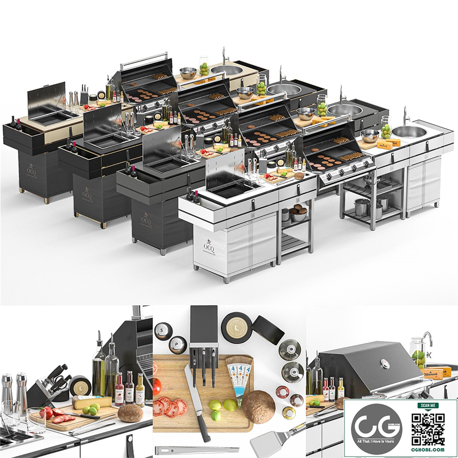 OCQ Modular Barbecue
