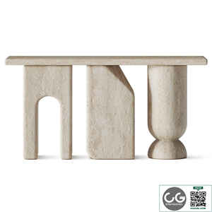 RDLC Latt Marble Console Table