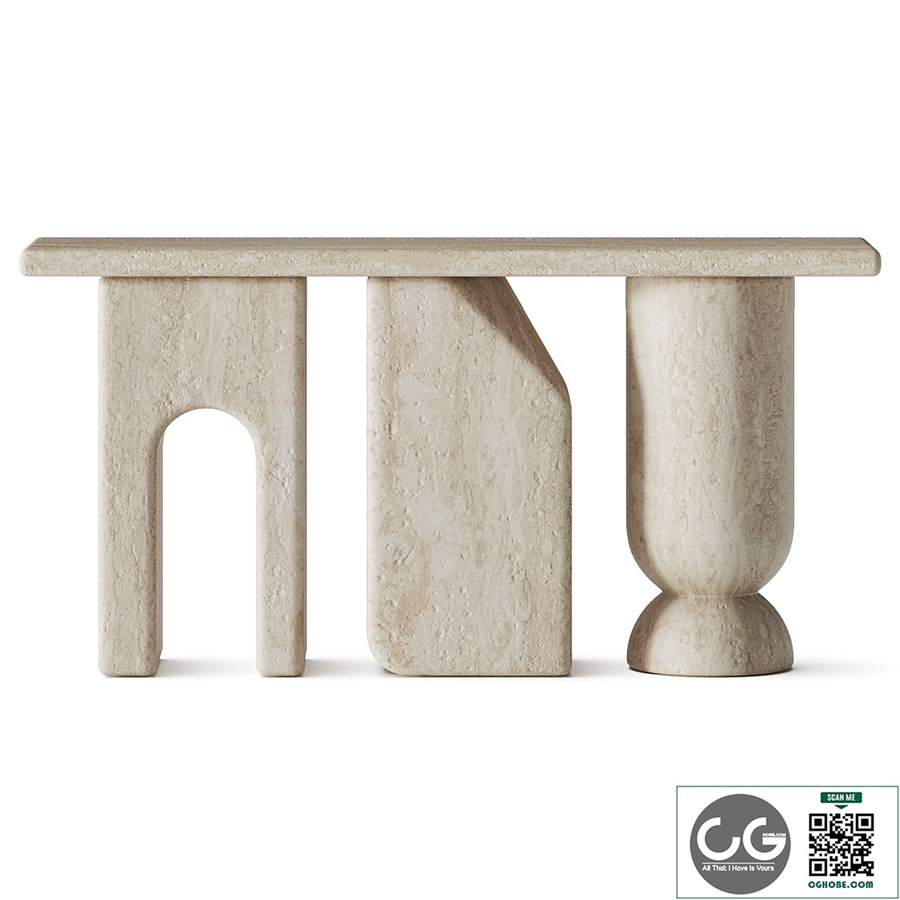 RDLC Latt Marble Console Table