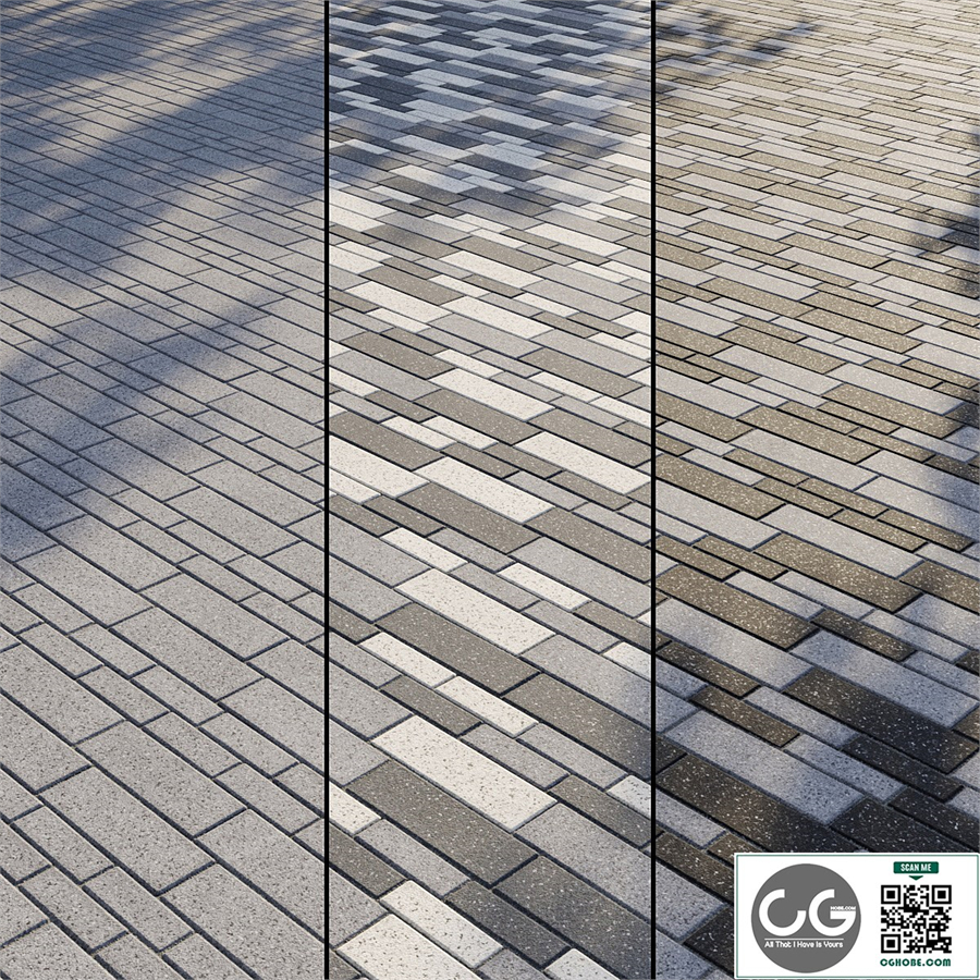 Granite paving slabs Type 11