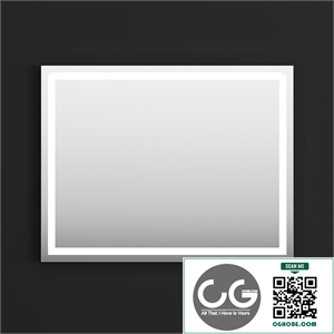 Mideon illuminated mirror OM