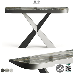 Cattelan Terminal Keramik Drive Console by Paolo Cattelan