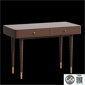 Eichholtz Console Mid Century Wooden Desk