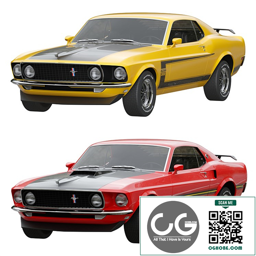 Ford Mustang 1969 Boss 302 & Mach1