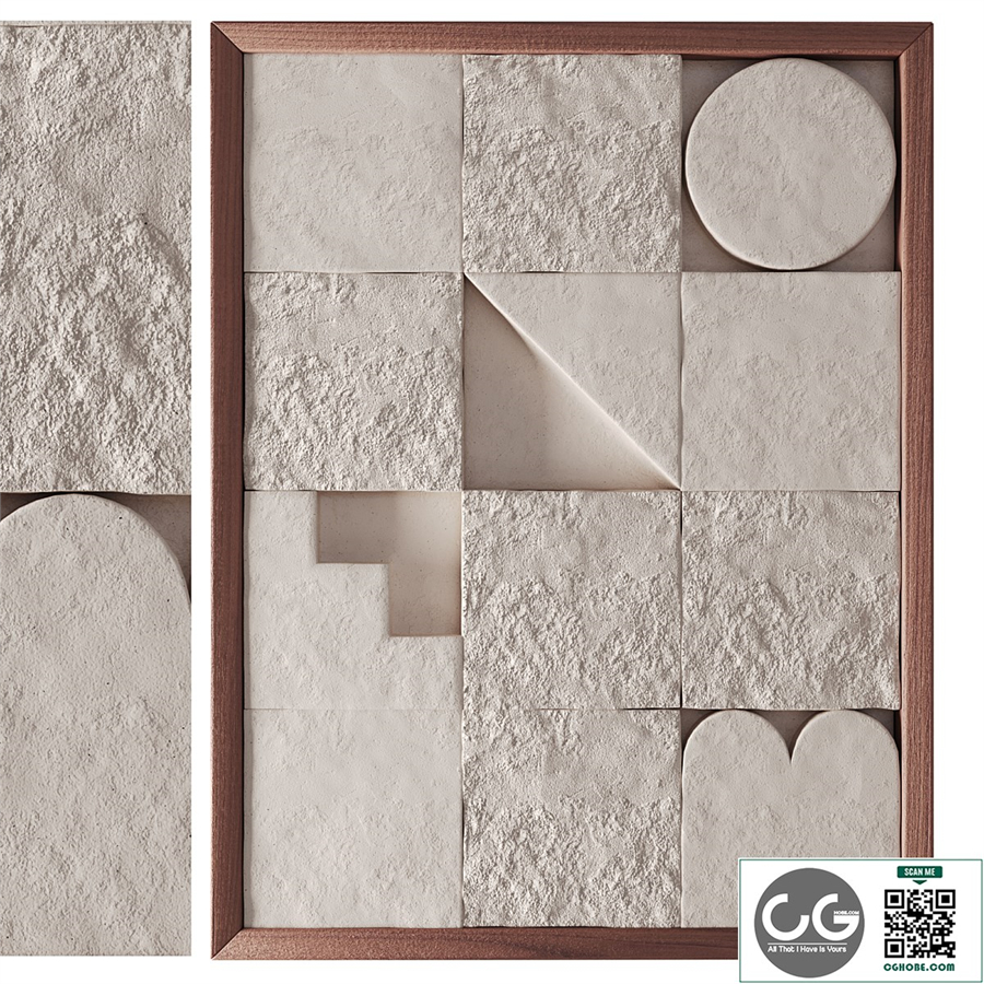 Olka - Mosaic 1 Sculptural wall art