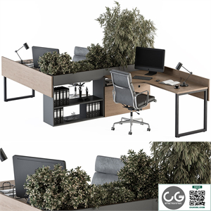 Employee Set - Office Furniture 348