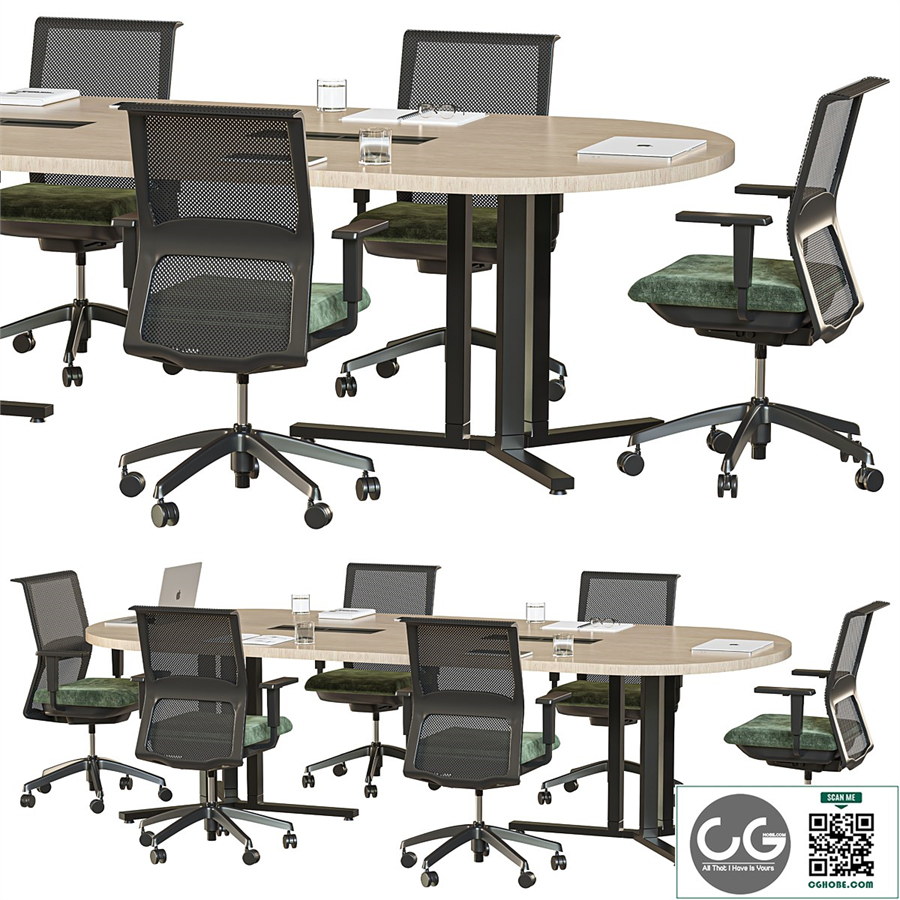 oval conference table