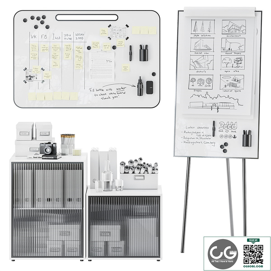 Lintex ONE Whiteboards Flipchart Lintex NOTE Whiteboards