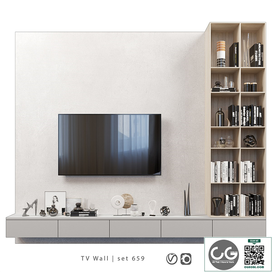 TV Wall | set 659