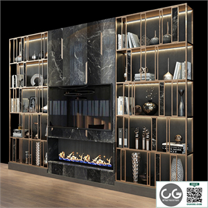 TV shelf 0556