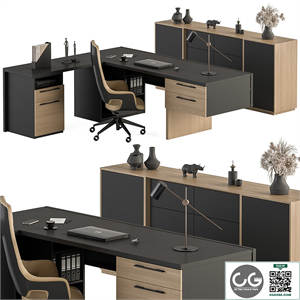 Manager Desk Set - Office Furniture 364