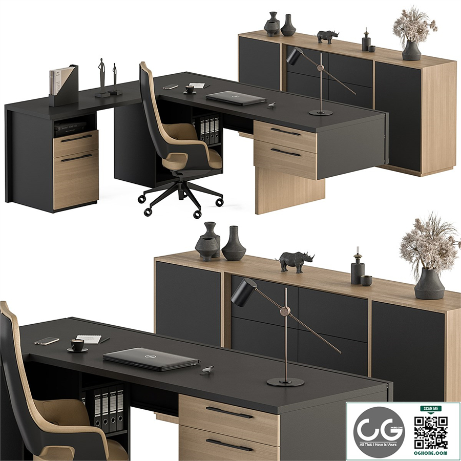 Manager Desk Set - Office Furniture 364