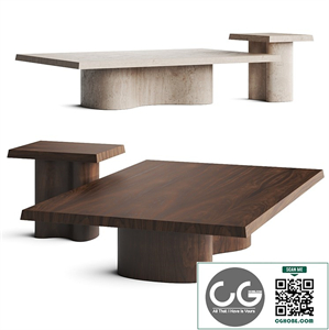 Studiotwentyseven Maxime Boutillier Cabalette & Trombone Coffee Tables