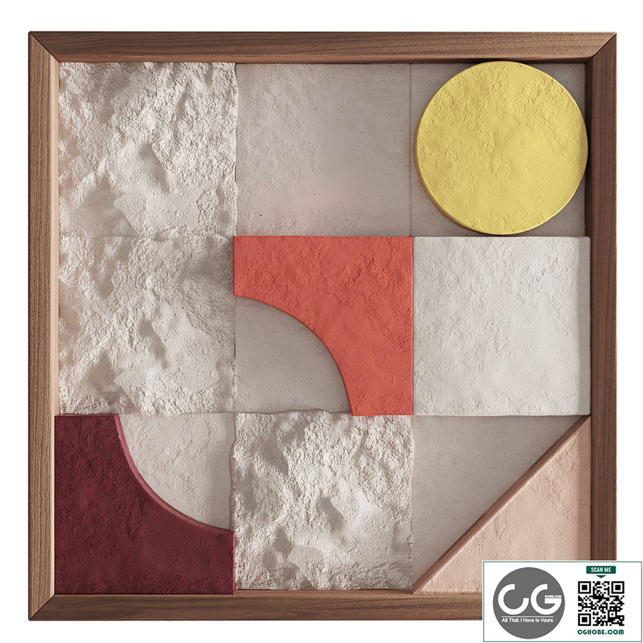 Olka - Mosaic 2 Sculptural wall art