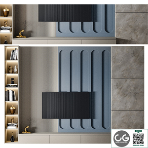Modern TV Wall 30
