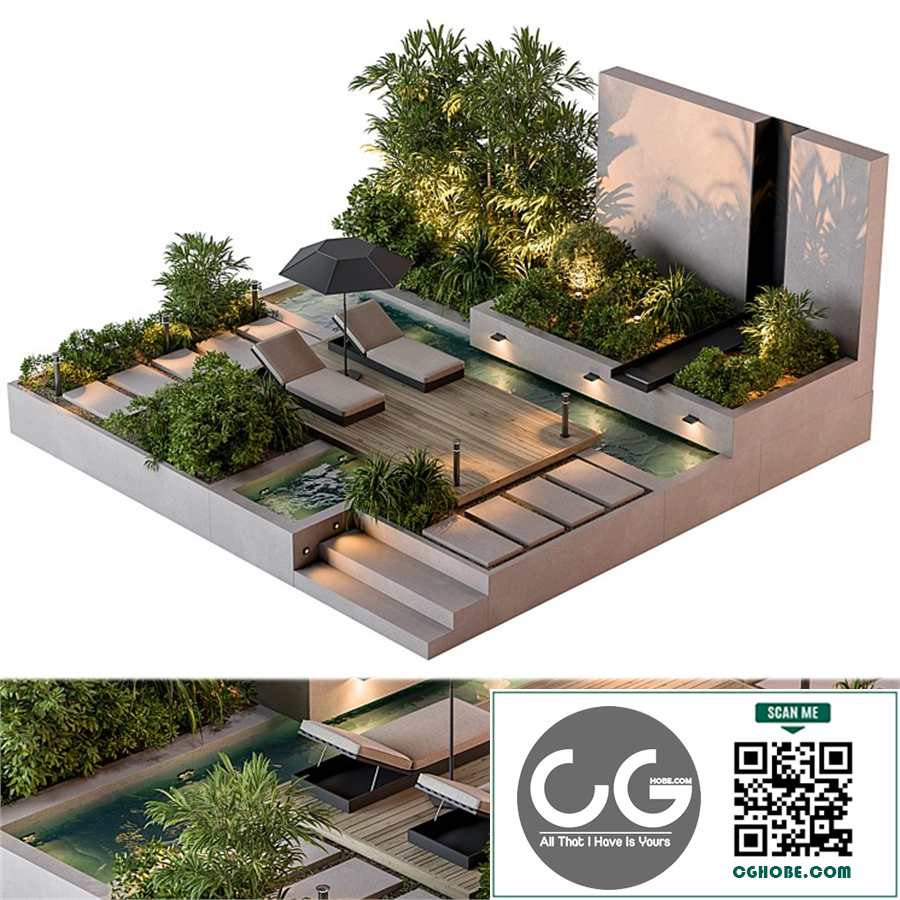 Landscape Furniture Backyard 70
