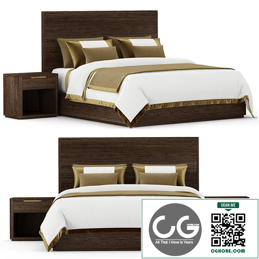 RH Breton bed