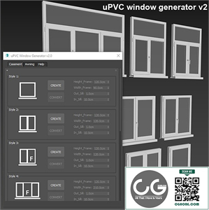 uPVC Window Generator v2.0_with 16 style