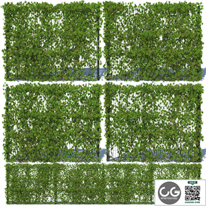 Metal Fence 3D (H-203) with Ivy v3