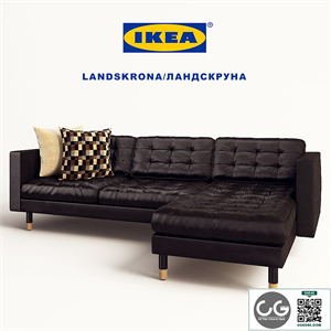 LANDSKRONA / Landskrona Sofa 3 Seater, Sofa 3-seater corner
