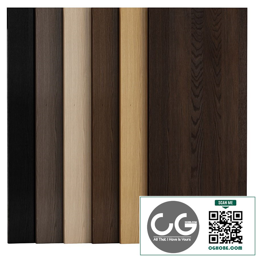 Oak wood with 6 colors