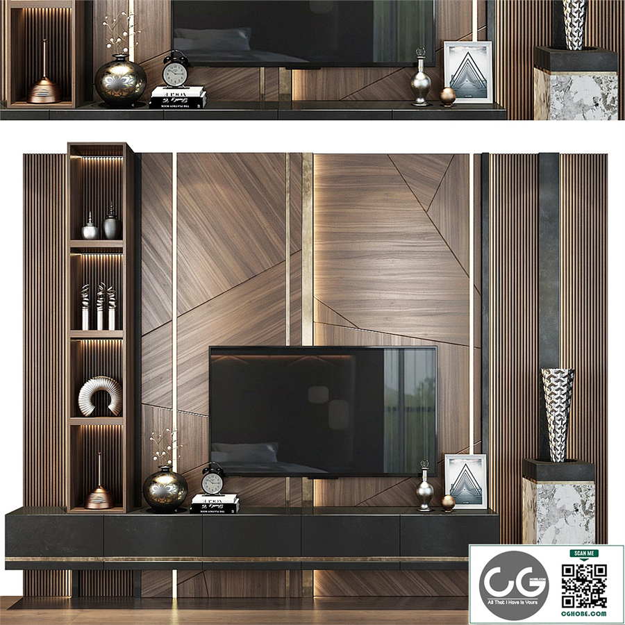 TV shelf 0562
