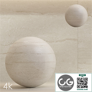Marble Set 06 - Bundle - 2 Types: Limestone and Travertine marble