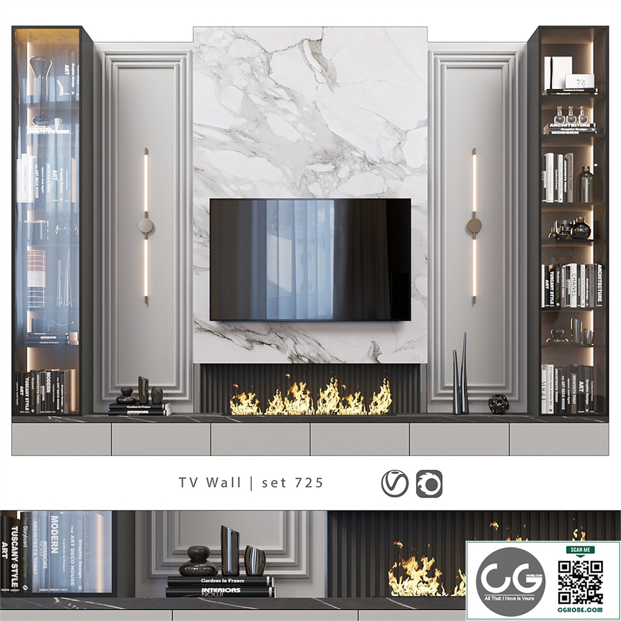 TV Wall | set 725