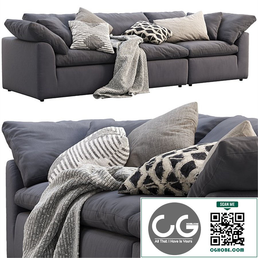 Joybird Bryant Modular Sofa (3 piece)