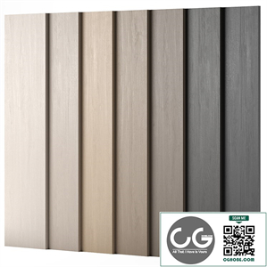 Wood materials Oak - 7 colors - set 01