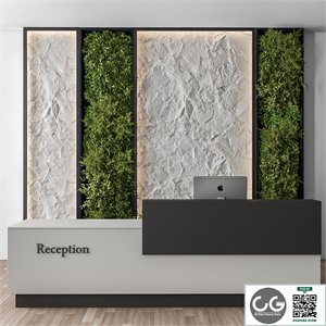 Reception Desk - Office Set 394
