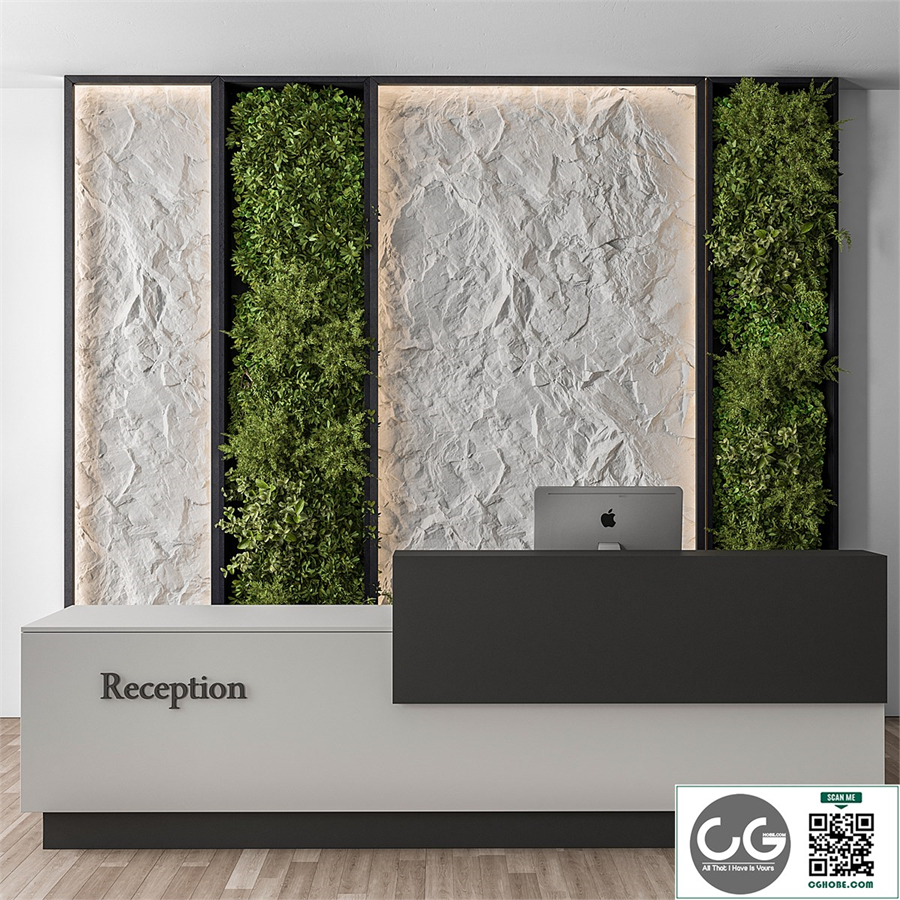Reception Desk - Office Set 394