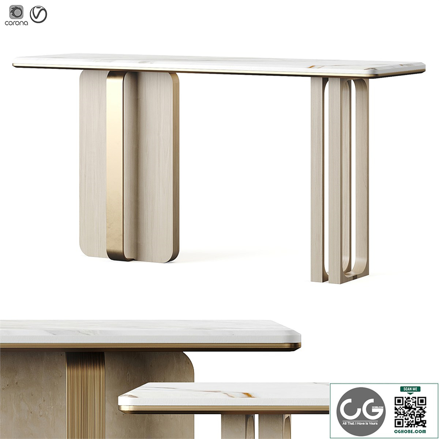 Ana Roque BLOCK Console Table