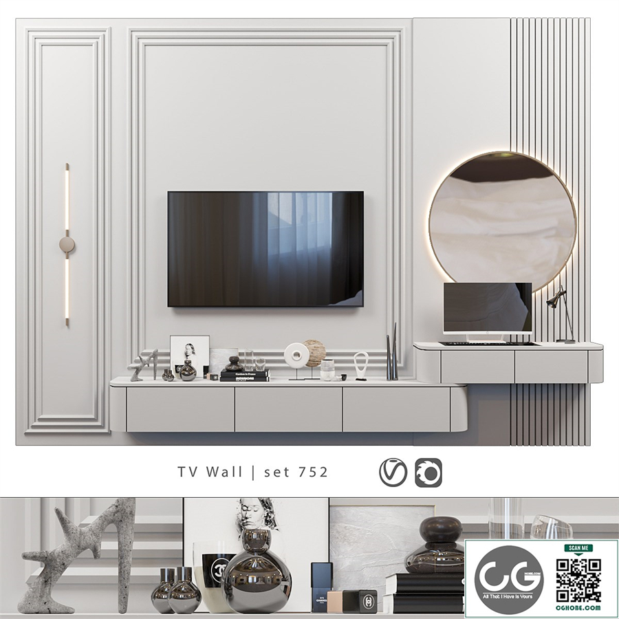 TV Wall | set 752