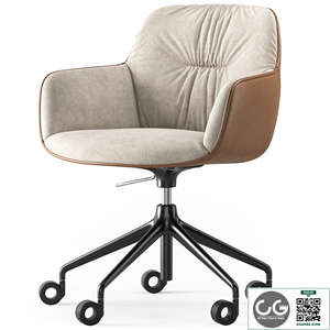 Calligaris Cocoon soft office chair
