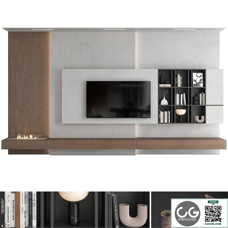 TV wall set 29