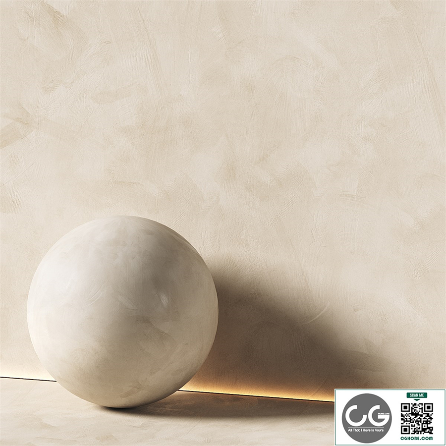 Decorative plaster beige