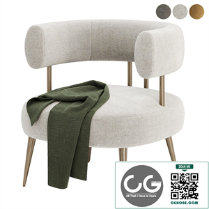 Chynia Upholstered Barrel Chair
