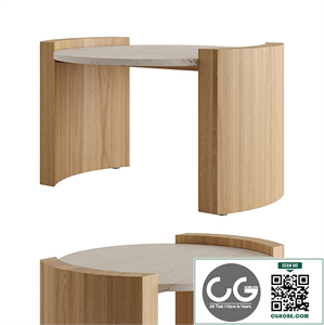JIA SMALL Coffee Table by Atelier De Troupe
