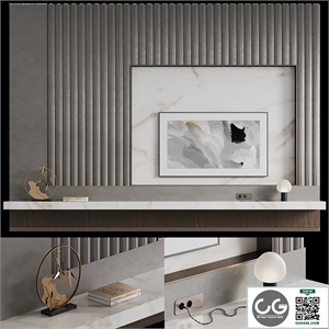 TV wall Modern