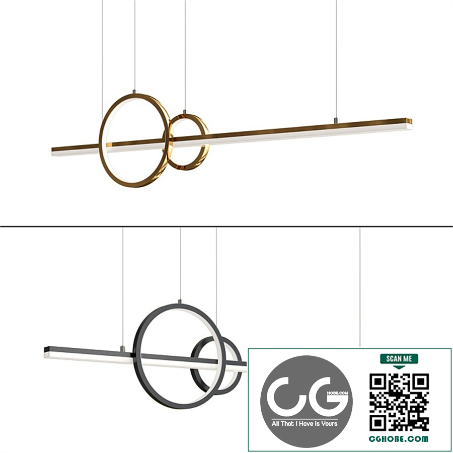 Contemporary pendant lamp