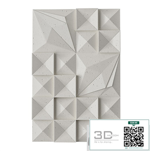 Lava Ash Tile Dimensional Wall Art
