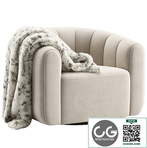 Fitz Swivel Chair / CB2