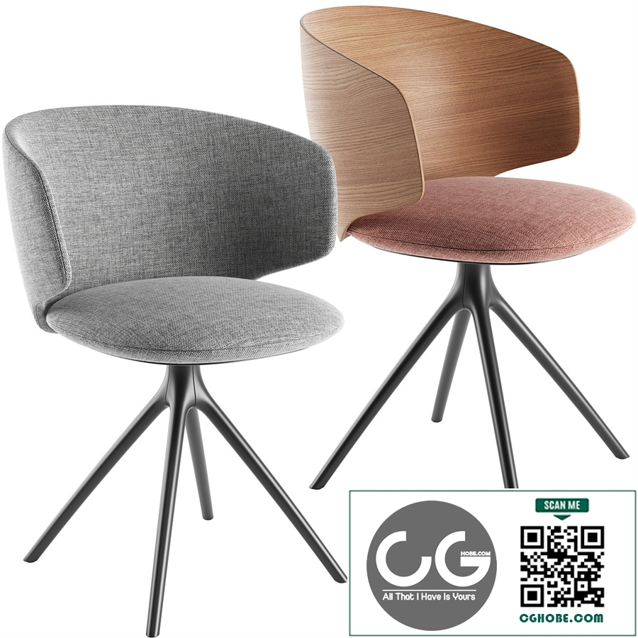 Universal Collection Swivel Chair By MDF Italia