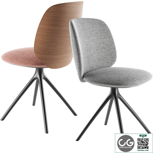 Universal Collection Swivel Chair By MDF Italia