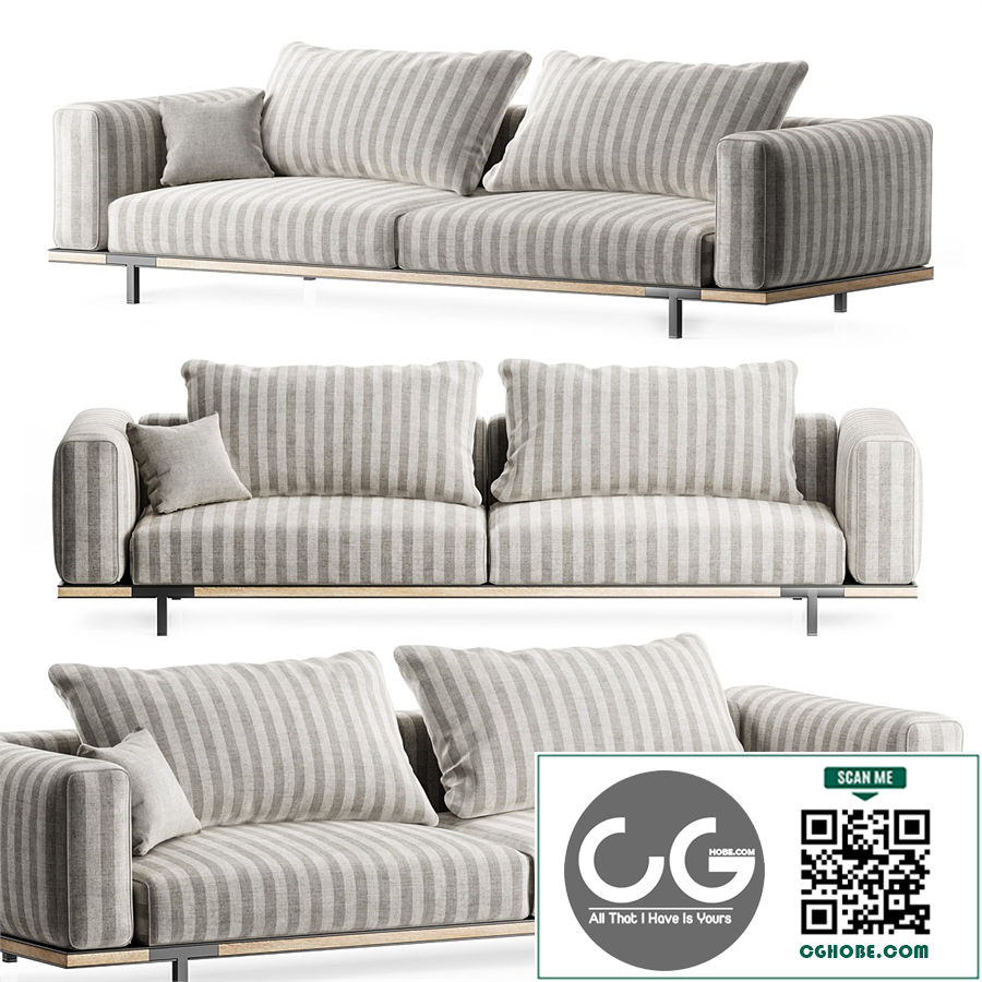 Garden sofa COSTIERA by Ethimo