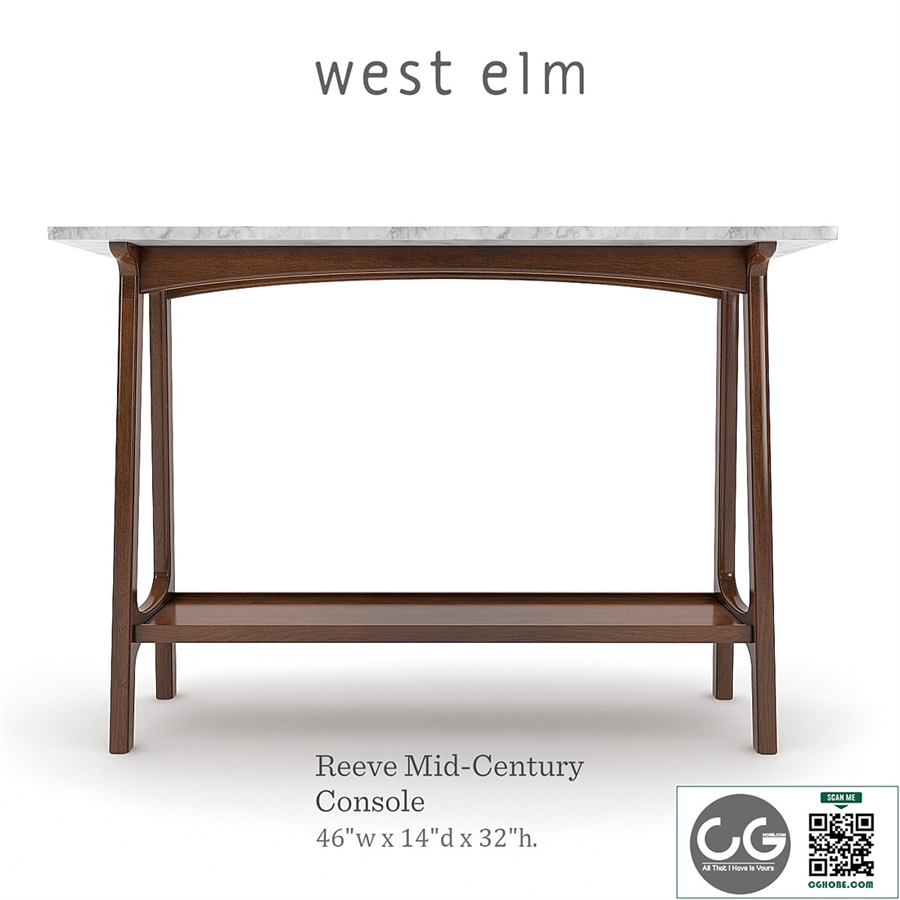 West elm Reeve Mid-Century Console