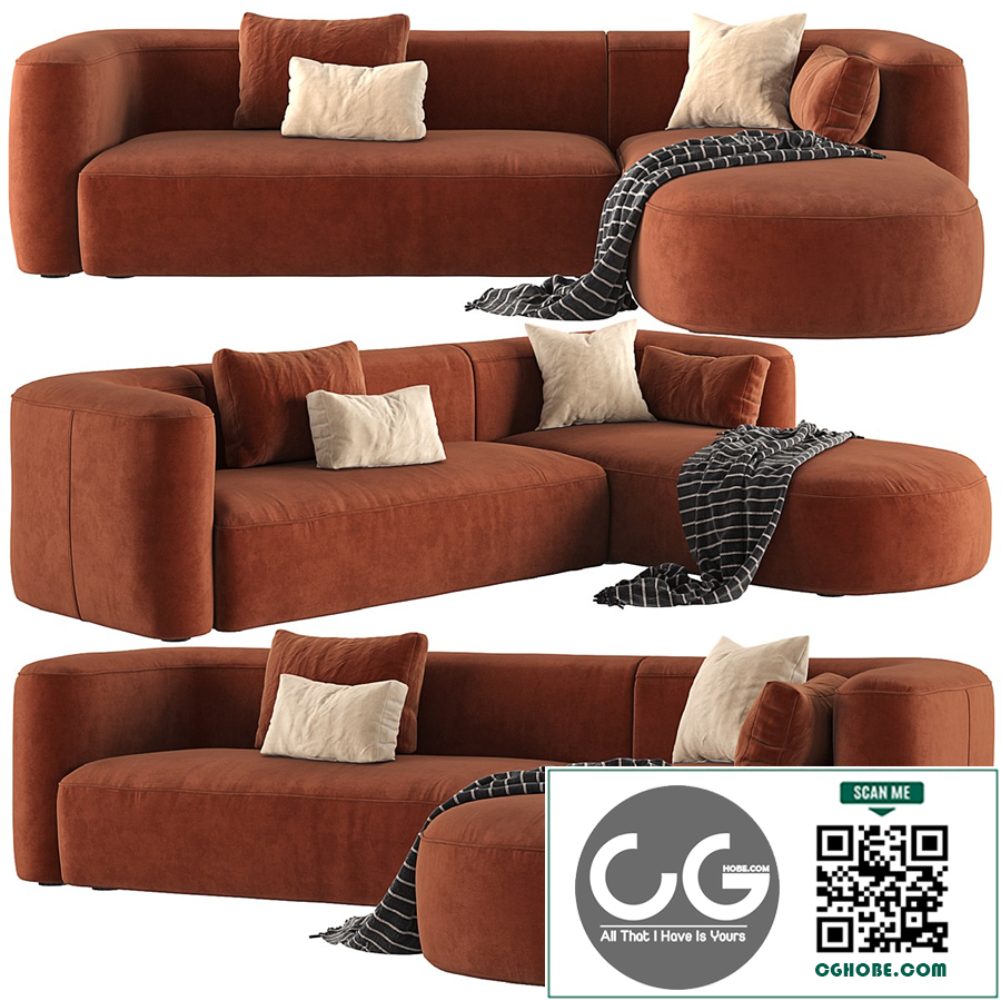 Mellow Sectional Sofa by Acanva