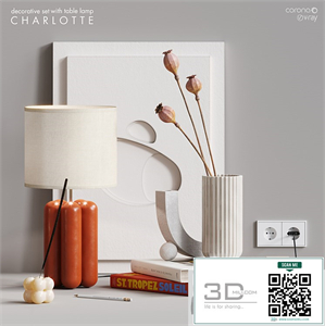 Coral decor set