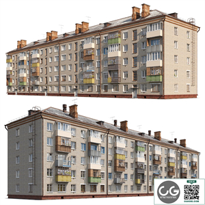Residential house. Series 1-447 